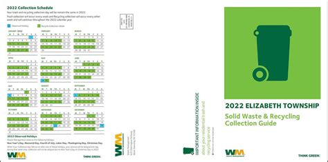 Brecksville Recycling Calendar 2022